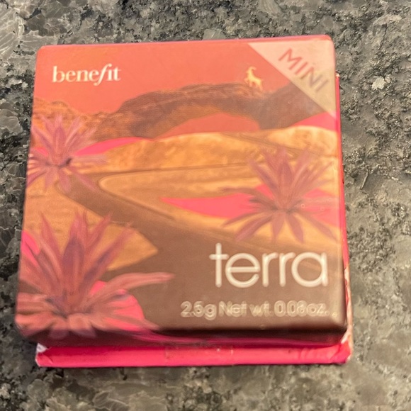 Benefit Cosmetics Terra Blush golden brick-red blush with soft-shimmer finish - Picture 6 of 7